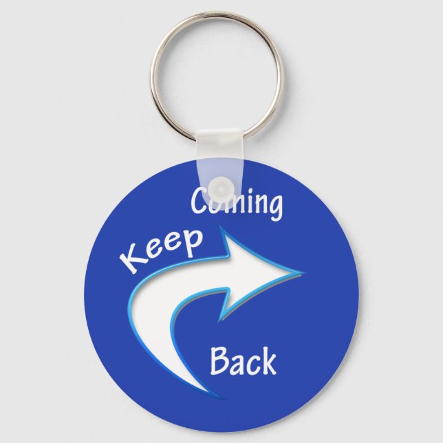 Porte-clés Porte - clé KeepComingBack (Recto)