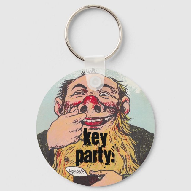 Porte-clés Porte - clé Key Party Amusants Humour doucement mâ (Recto)