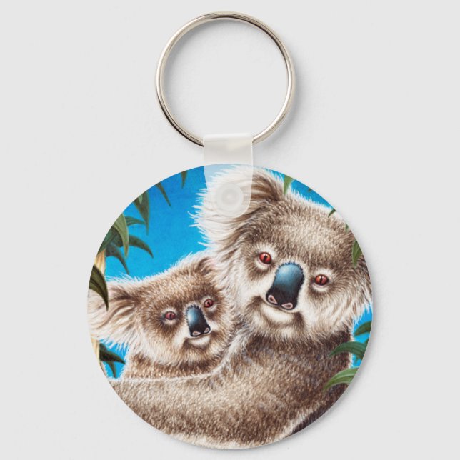 Porte-clés Porte - clé Koalas (Recto)