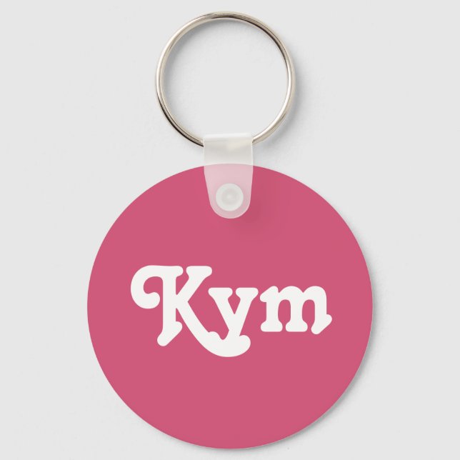 Porte-clés Porte - clé Kym (Recto)