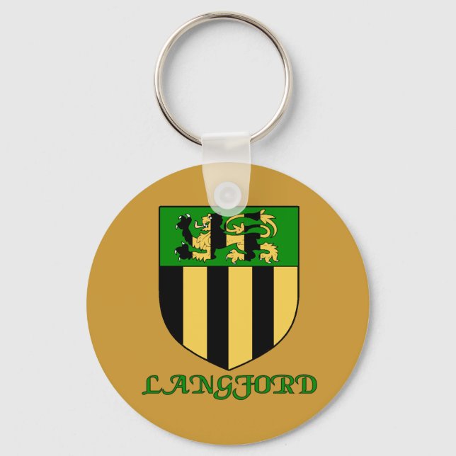 Porte-clés Porte - clé Langford Family Shield (Recto)