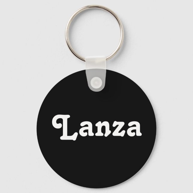 Porte-clés Porte - clé Lanza (Recto)