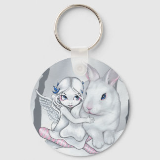 Porte-clés porte - clé "Lapin de Neige"