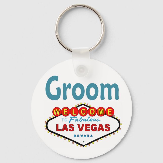 Porte-clés Porte - clé Las Vegas Groom (Recto)