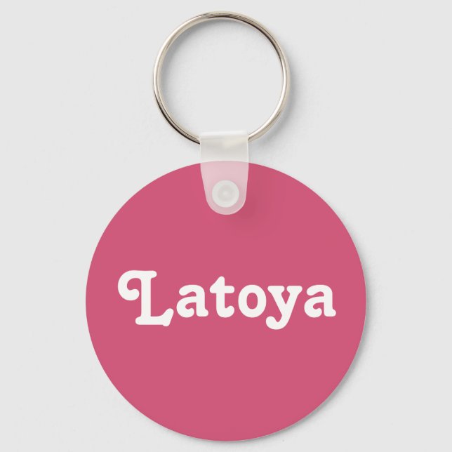 Porte-clés Porte - clé Latoya (Recto)