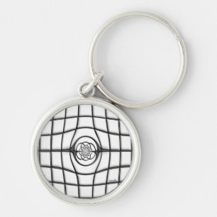 Porte-clés Porte - clé (léger) en verre souillé (gousset