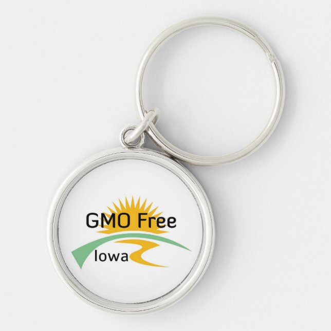 Porte-clés Porte - clé libre de prime de GMO Iowa (Devant)