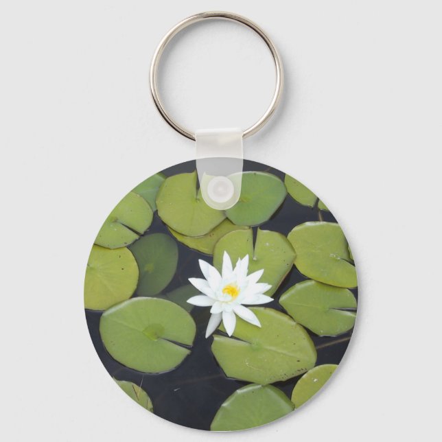 Porte-clés porte - clé lilypad (Recto)