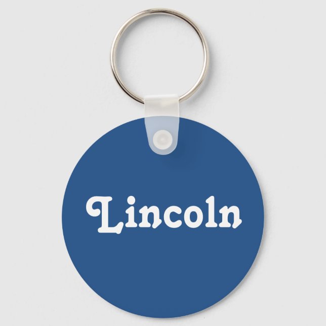 Porte-clés Porte - clé Lincoln (Recto)