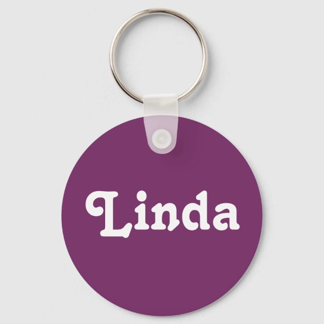 Porte-clés Porte - clé Linda (Recto)