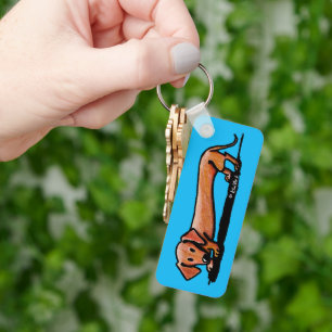 Porte-clés Porte - clé Little Red Doxie