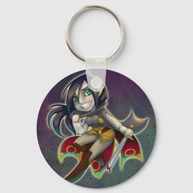 Porte-clés porte - clé lix chibi (Recto)
