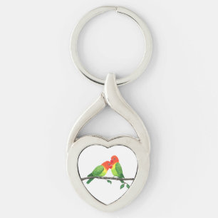 Porte-clés Porte - clé Lovebirds