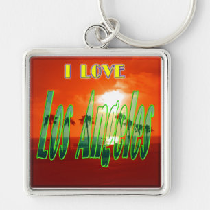 Porte-clés porte - clé "Lovely Los Angeles"