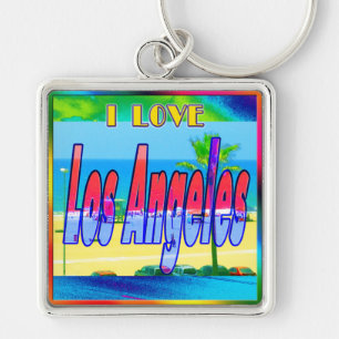 Porte-clés porte - clé "Lovely Los Angeles 2"