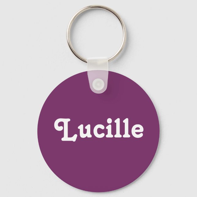 Porte-clés Porte - clé Lucille (Recto)
