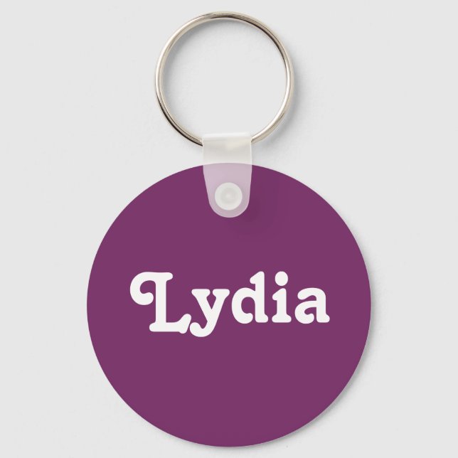 Porte-clés Porte - clé Lydia (Recto)