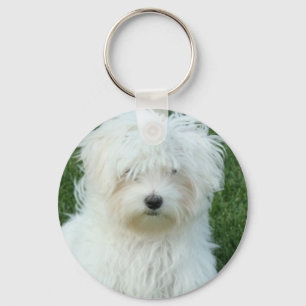 Porte-clés Porte - clé maltais de chiots