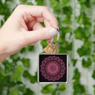 Porte-clés Porte - clé Mandala Flower