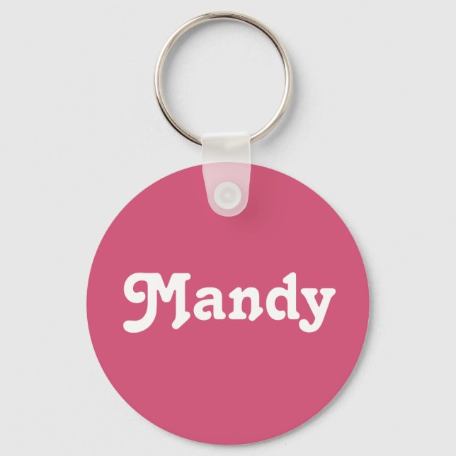 Porte-clés Porte - clé Mandy (Recto)