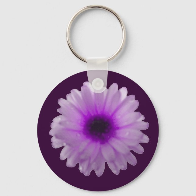 Porte-clés Porte - clé Marigold blanc et violet (Recto)