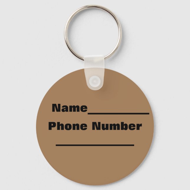 Porte-clés Porte - clé médiéval Rottweiler (Verso)