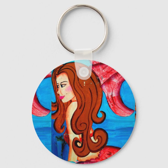 Porte-clés porte - clé mermaid (Recto)