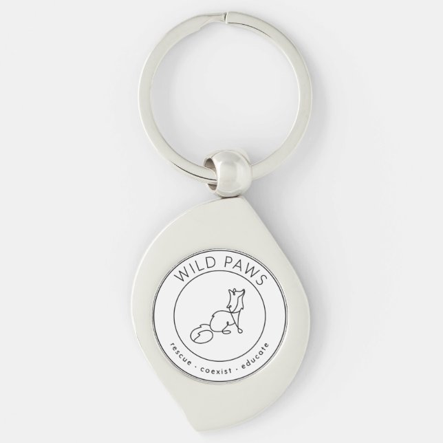 Porte-clés Porte - clé métallique (Devant)