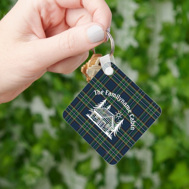 Porte-clés Porte - clé métallique Cabine personnalisé (main)