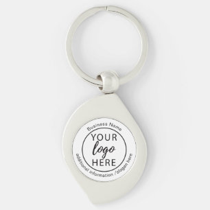 Porte-clés Porte - clé métallique du logo d'entreprise person