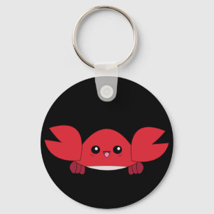 Porte-clés Porte - clé mignon de crabe de bébé de kawaii
