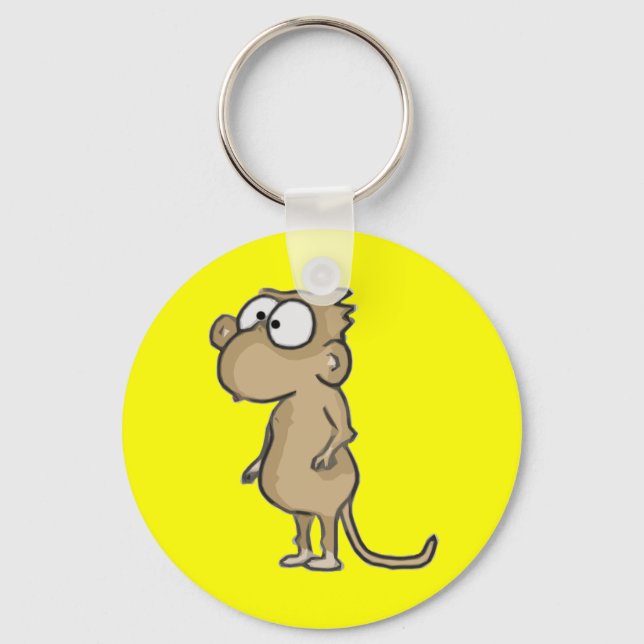 Porte-clés Porte - clé mignon de singe (Recto)