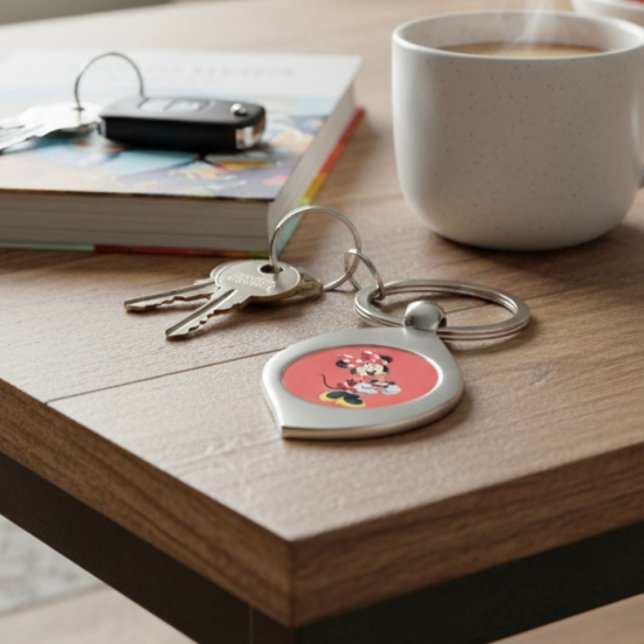 Porte-clés Porte - clé Minnie (Créateur téléchargé)