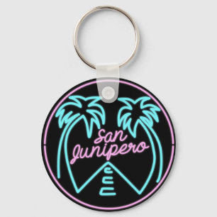 Porte-clés Porte - clé miroir noir San Junipero