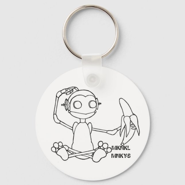 Porte-clés Porte - clé MKNKL MNKYS (Recto)