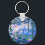 Porte-clés Porte - clé Monet Water Lilies<br><div class="desc">Porte - clé Monet Water Lys. Peinture à l'huile sur toile de 1916. Monet peint son fameux bassin de nénuphars de manière obsessionnelle pendant les dernières années de sa carrière, puisant son inspiration dans la lumière du soleil et son effet changeant sur l'eau, les fleurs aquatiques et le feuillage. Ce...</div>