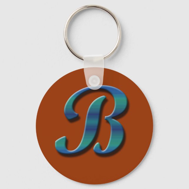 Porte-clés Porte - clé Monogramme B (Recto)