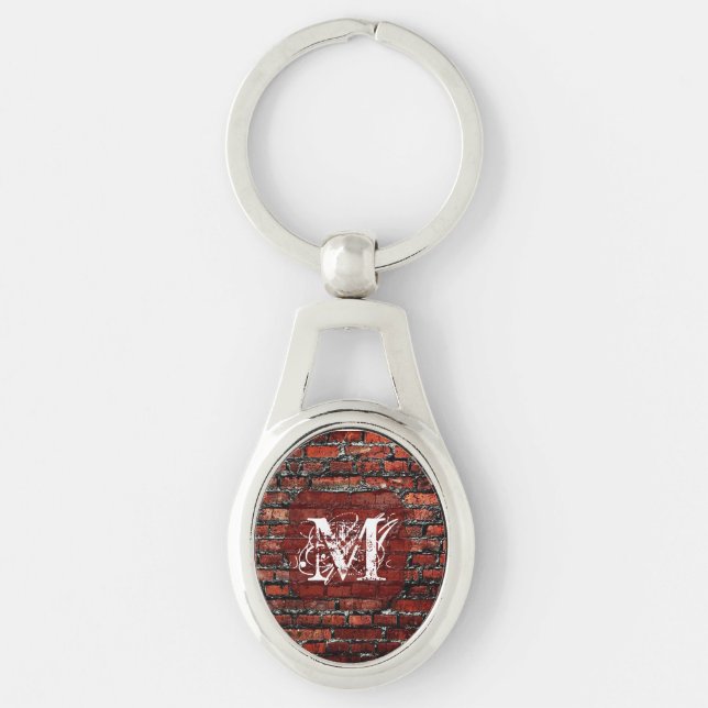 Porte-clés Porte - clé Monogramme Chic Shabby (Devant)