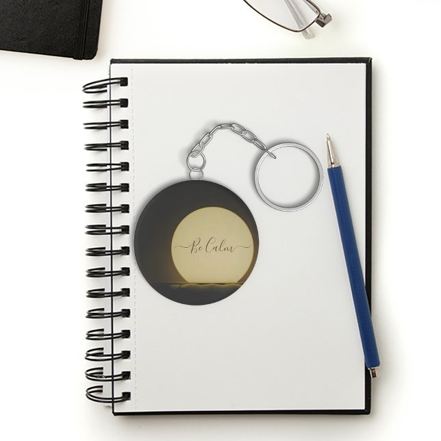 Porte-clés Porte - clé monogramme de lampe néon. porte - clé (Neon lamp monogram keychain. keychain)