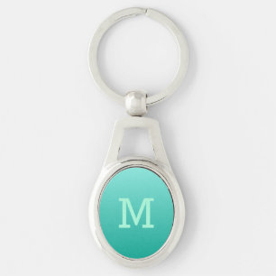 Porte-clés Porte - clé monogramme personnalisé Emerald Gradie
