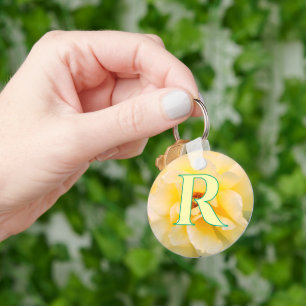 Porte-clés Porte - clé monogramme personnalisé Floroming Yell