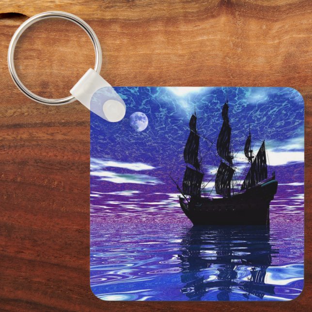 Porte-clés Porte - clé Moon Voyager (Recto)
