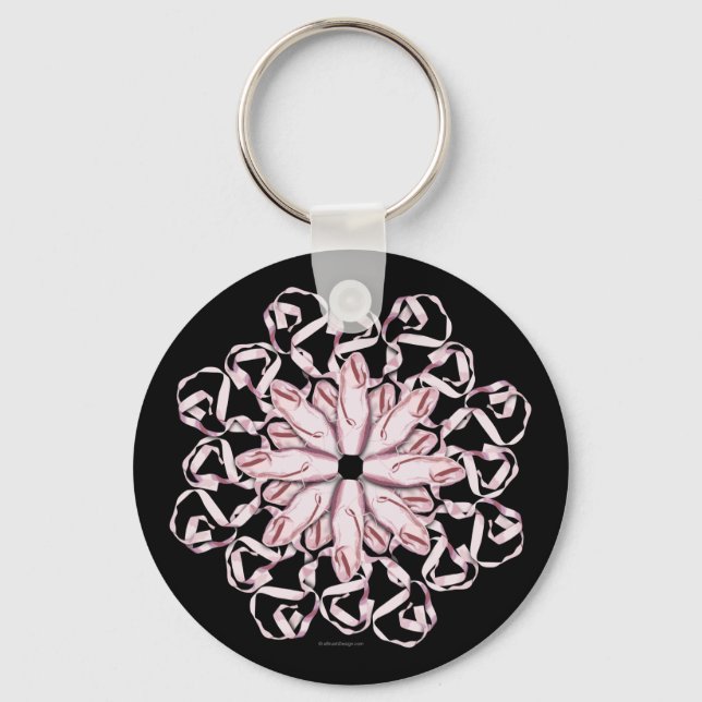 Porte-clés Porte - clé Motif de ballet (rose) (Recto)