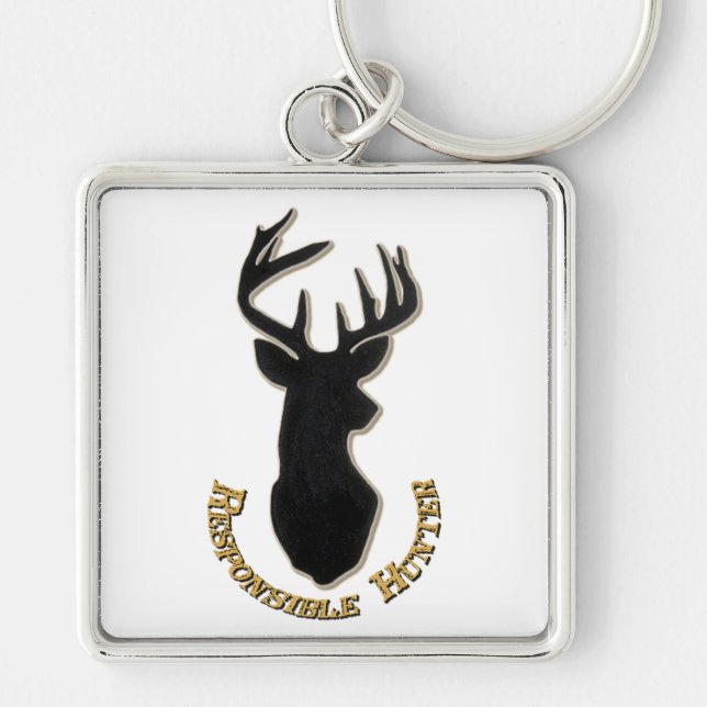 Porte-clés Porte - clé Motif de Hunter Responsable (Devant)