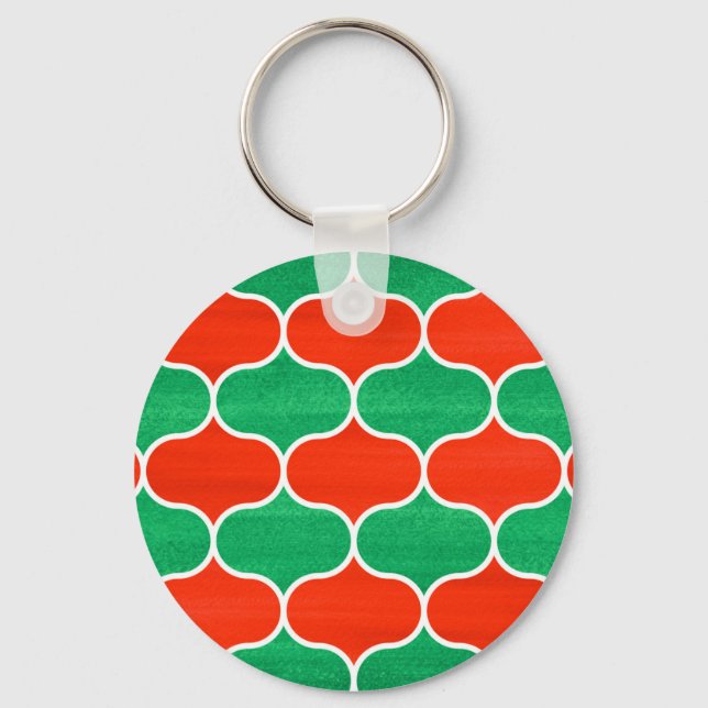 Porte-clés Porte - clé Motif de Noël Ogee (Recto)