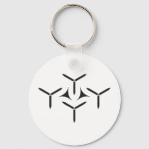 Porte-clés Porte - clé Motif de serveurs lame gothiques