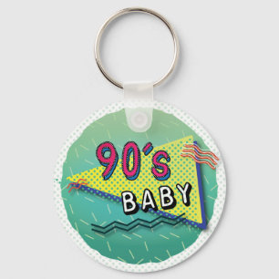 Porte-clés porte - clé Motif des années 90