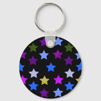 Porte-clés Porte - clé Motif étoile multicolore