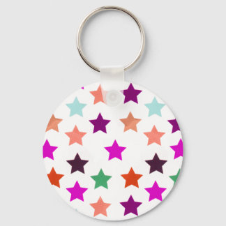 Porte-clés Porte - clé Motif étoile multicolore
