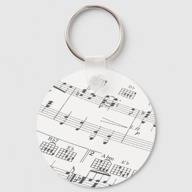 Porte-clés Porte - clé musical (Recto)